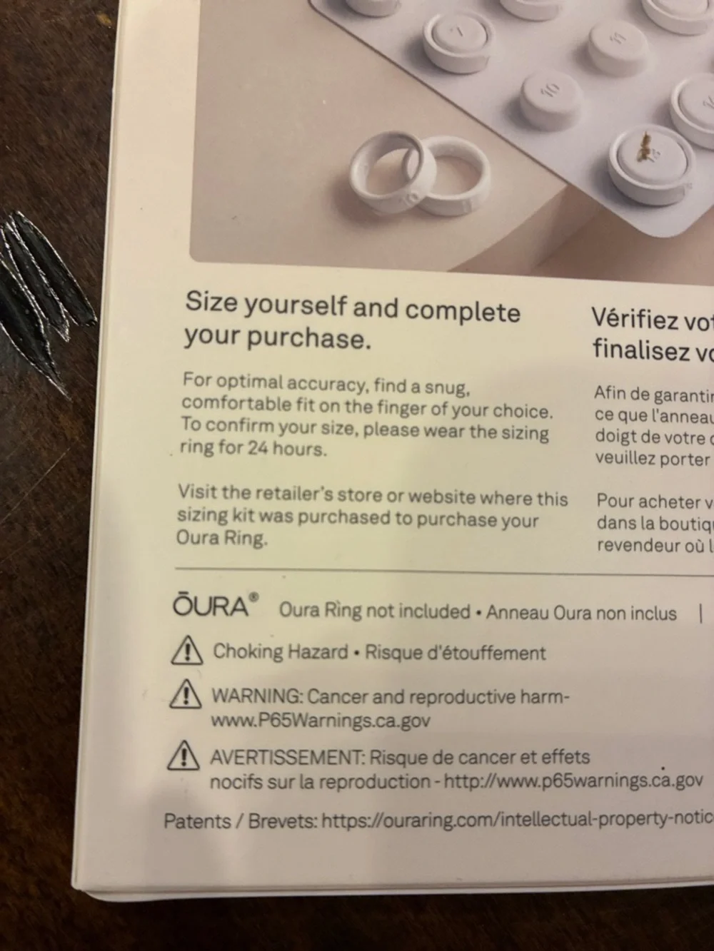 New Oura Ring 4 Sizing Kit